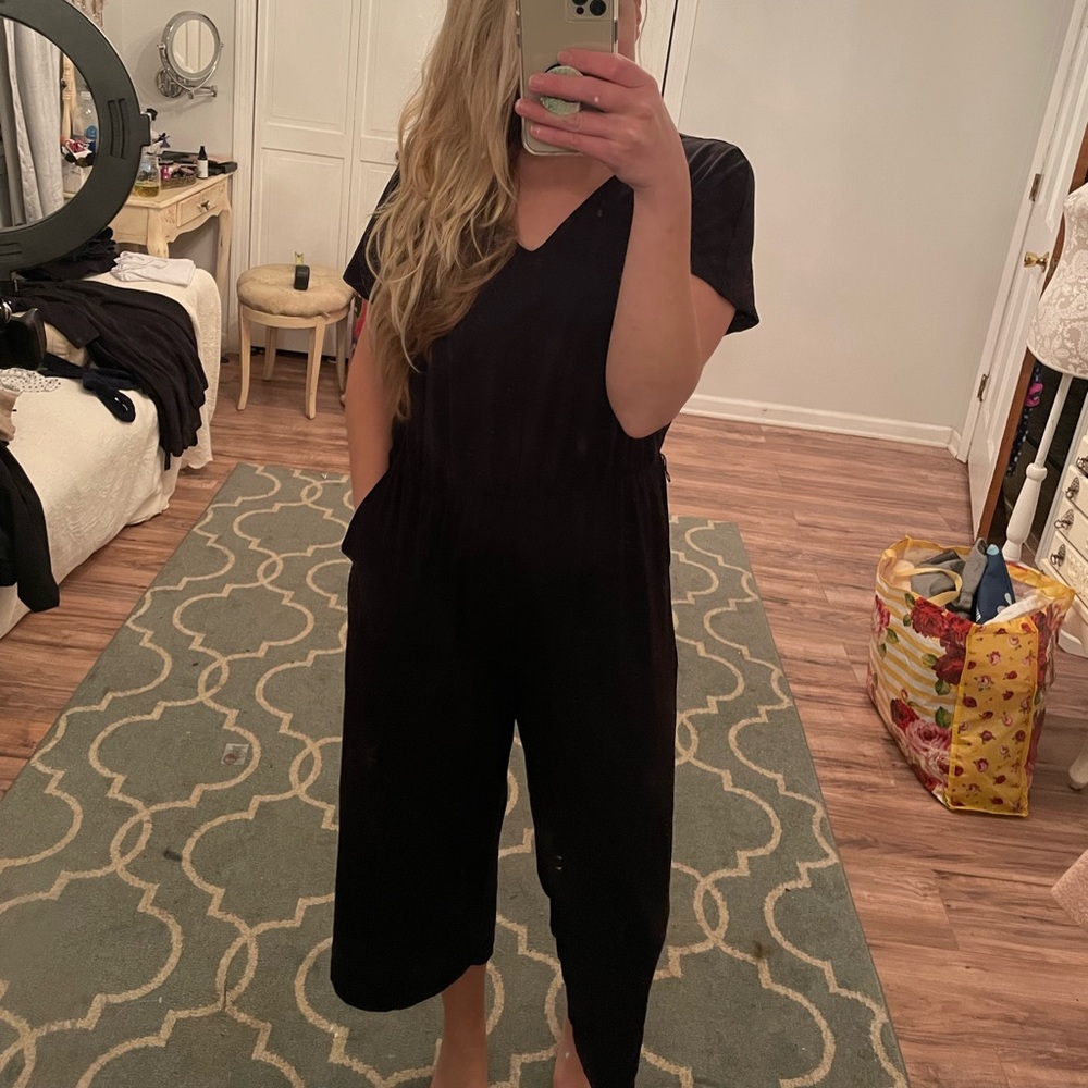 Black jumpsuit